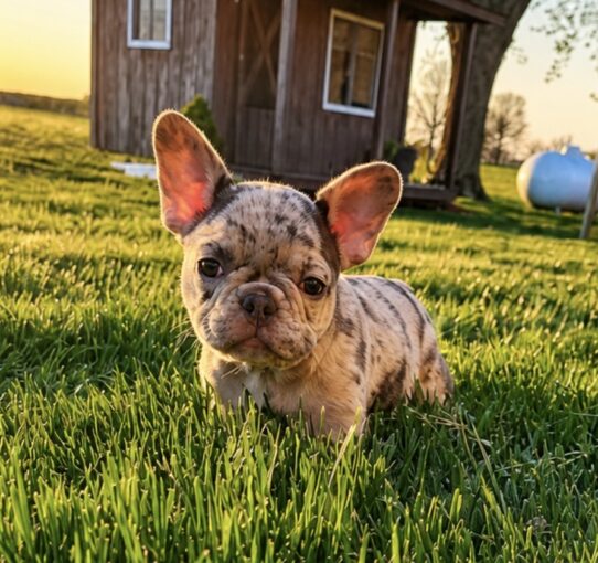 [#26205-04] Lilac Merle F French Bulldog Puppies for Sale